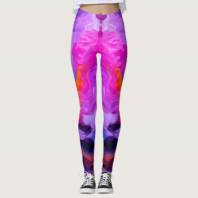 Leggings "Corrientes etéreas" (Anverso)