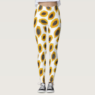 Leggings Cortes de papaya