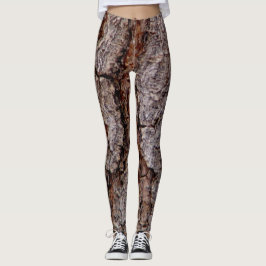 Leggings Corteza de árbol