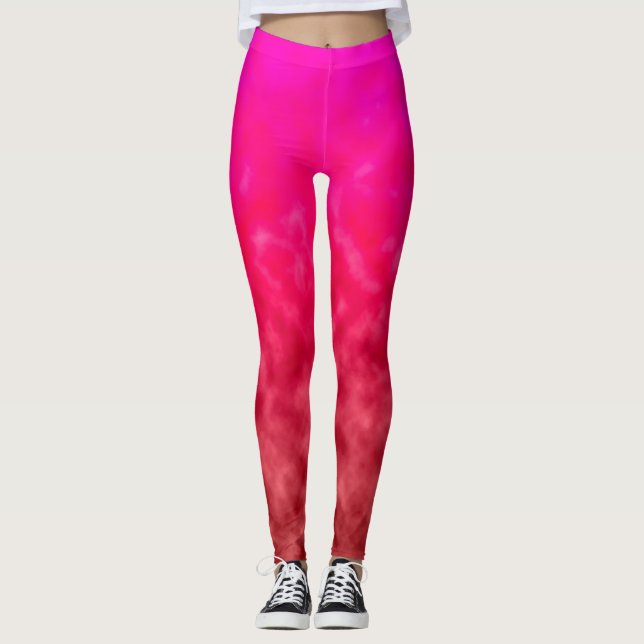 Leggings Cortina de calor Magenta (Anverso)