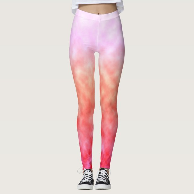 Leggings Cortina Rubor de Fuego (Anverso)