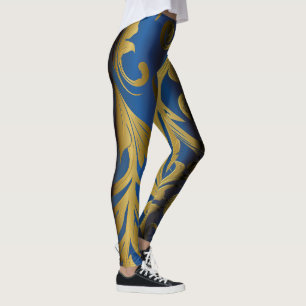 Leggings Cortinas doradas 1