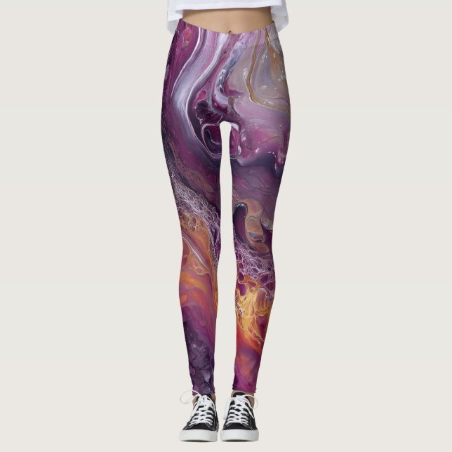 Leggings CosmicNebulae (Anverso)