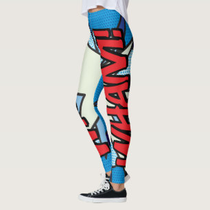 Leggings Cosplay Cómic Arte Pop WHAM
