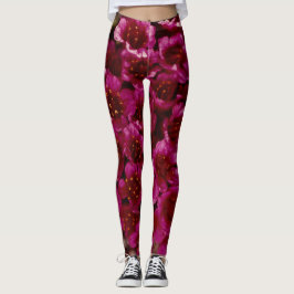 Leggings Costa Ártica de Flor Silvestre Purple Saxifrage