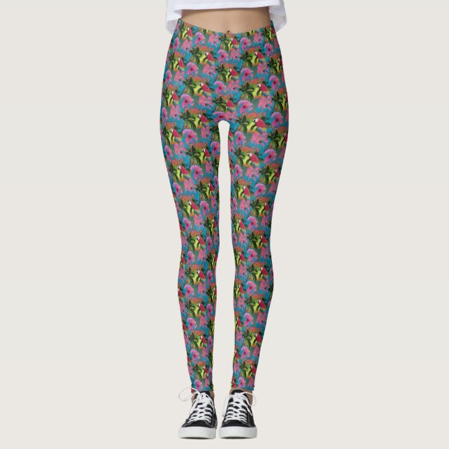 Leggings Costa Tropical de Verano Florida (Anverso)