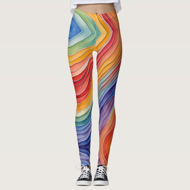 Leggings Couleurs de l'arc-en-ciel (Anverso)