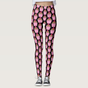 Leggings Cranberry Top CUPCAKE