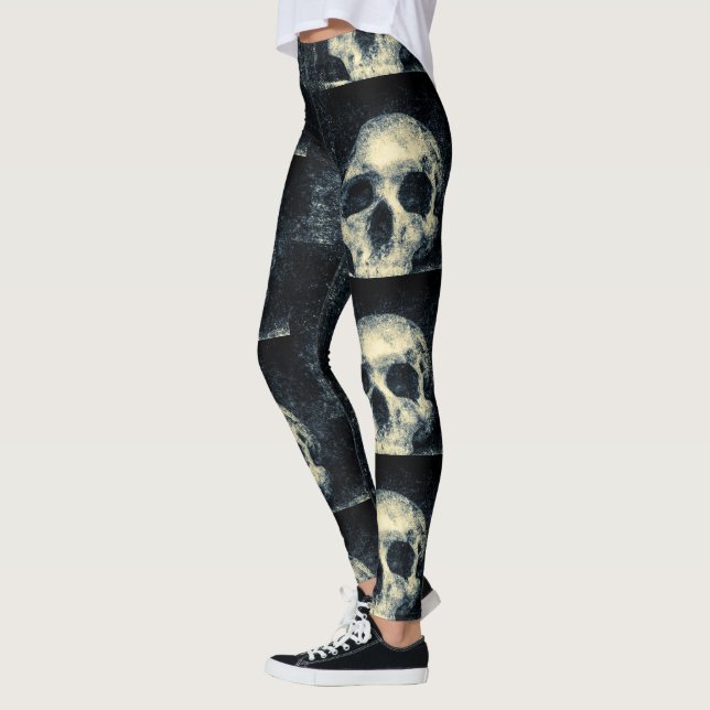 Leggings Cráneo de Halloween (Izquierda)