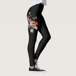 Leggings Cráneo de juego