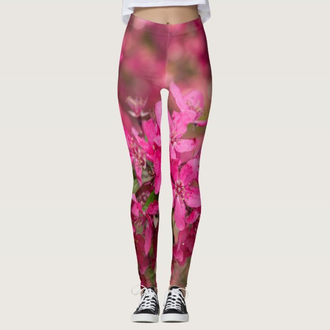 Leggings Cráter de manzana florece (Anverso)