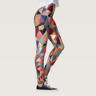 Leggings Crazy Quilt Design