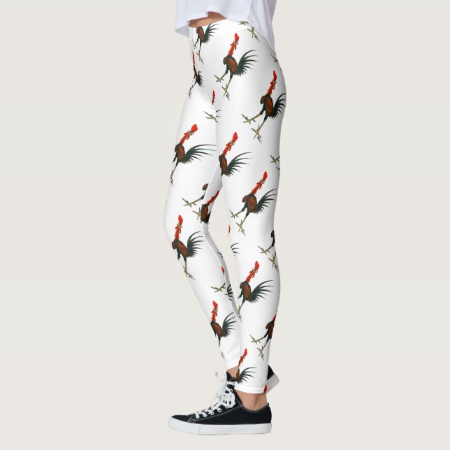 Leggings Crazy Rooster (Izquierda)