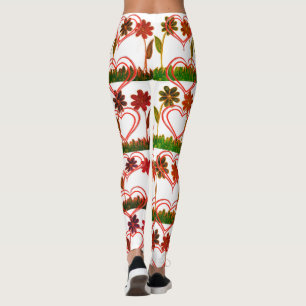 Leggings Crea Tu Propia Bonita Ropa Floral Hermosa