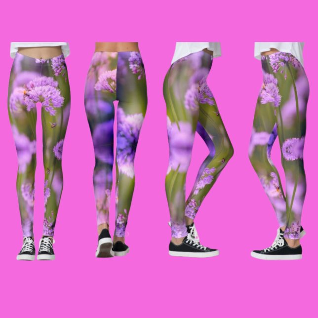 Leggings Crea tu propia flor de yoga Personalizado en (Subido por el creador)