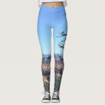 Leggings Crea tu propia foto de vacaciones de viaje<br><div class="desc">Crea tu propia leyenda fotográfica de vacaciones de viaje.
Añade tu propia foto para personalizar.</div>