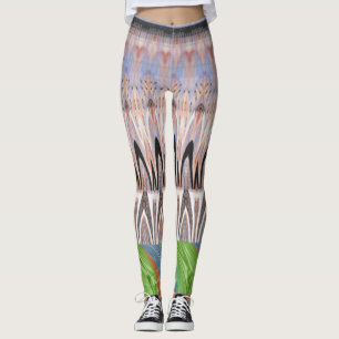 Leggings Crea tu propia ropa con patrón floral encantador