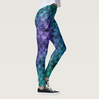 Leggings Crea tu propia sirena de pescado personalizada Per