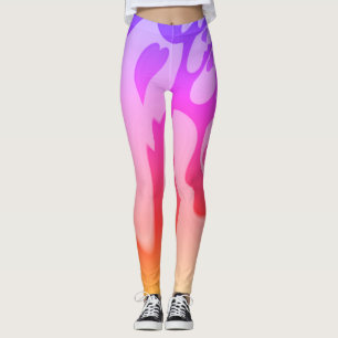 Leggings Crea tu propio Basic Lovely Purple Hearts