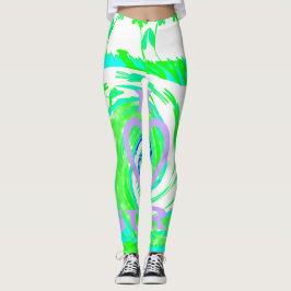 Leggings Crea tu propio Bello arte floral de amor surf