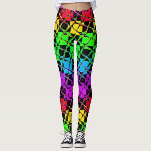 Leggings Crea tu propio diseño de ropa de arcoiris hermoso