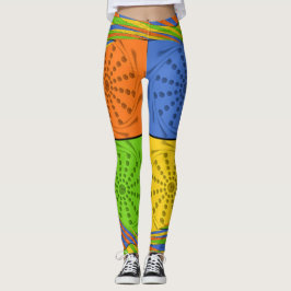 Leggings Crea tu propio diseño egipcio multicolor
