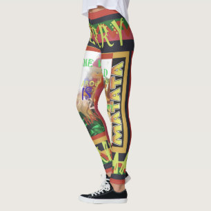 Leggings Crea tu propio Guay Hakuna Matata Navidades felice