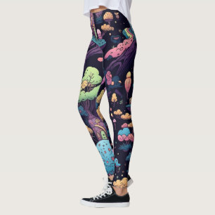 Leggings Crea tus propias casas en los árboles del bosque m