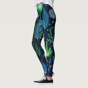 Leggings Crea tus propias flores silvestres etéreas de prad