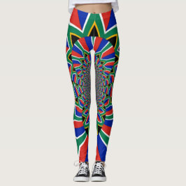 Leggings Crea tus propios colores de la bandera de Sudáfric