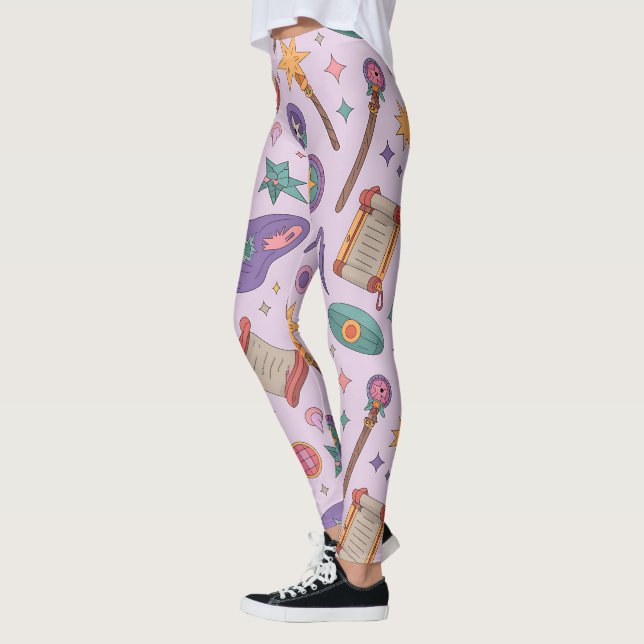 Leggings Crea tus propios rollos de varitas mágicas diverti (Izquierda)
