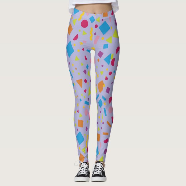 Leggings Creación de figura geométrica 3 (Anverso)