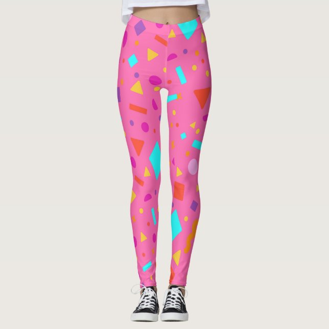 Leggings Creación de figura geométrica 4 (Anverso)