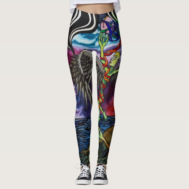 Leggings Creación: El nacimiento de las polainas de una (Anverso)