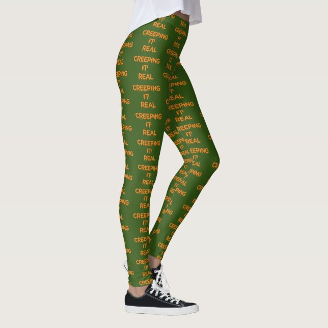 Leggings Creando la versión real del Naranja (Derecha)