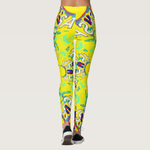 Leggings Crear su propio adorable patrón floral Ropa