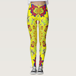 Leggings Crear su propio adorable patrón floral Ropa