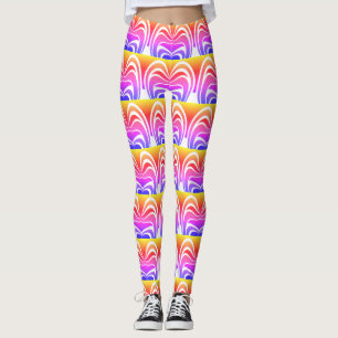 Leggings Crear su propio diseño femenino colorido