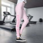 Leggings Crear su propio texto Personalizado<br><div class="desc">Cree Sus Propias Leyendas De Texto Personalizado.</div>