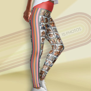 Leggings Crear un Collage de fotos Personalizado con 15 fot
