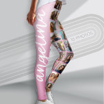 Leggings Crear un Collage de fotos Personalizado con 18 fot<br><div class="desc">Usa tus fotos o fotos favoritas para hacer un toque divertido para compartir con tus amigos.</div>