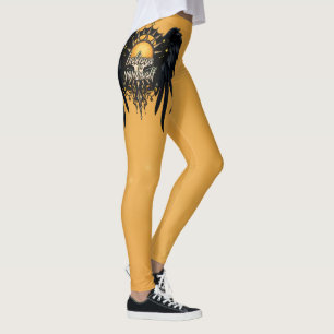 Leggings Créate en ti mismo, una carta