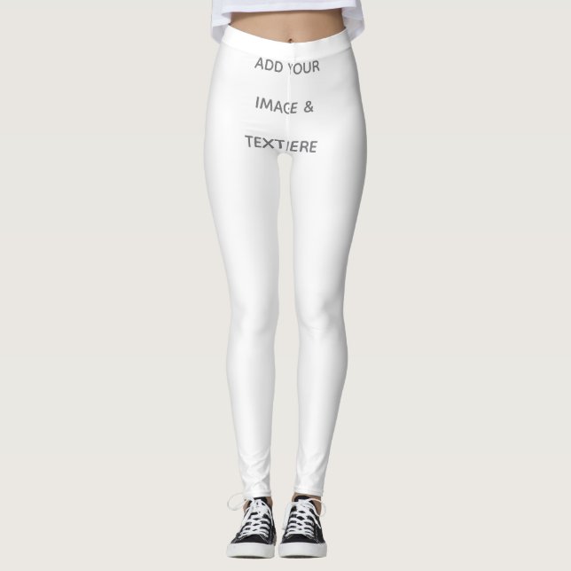 Leggings Create Your Own white  (Anverso)