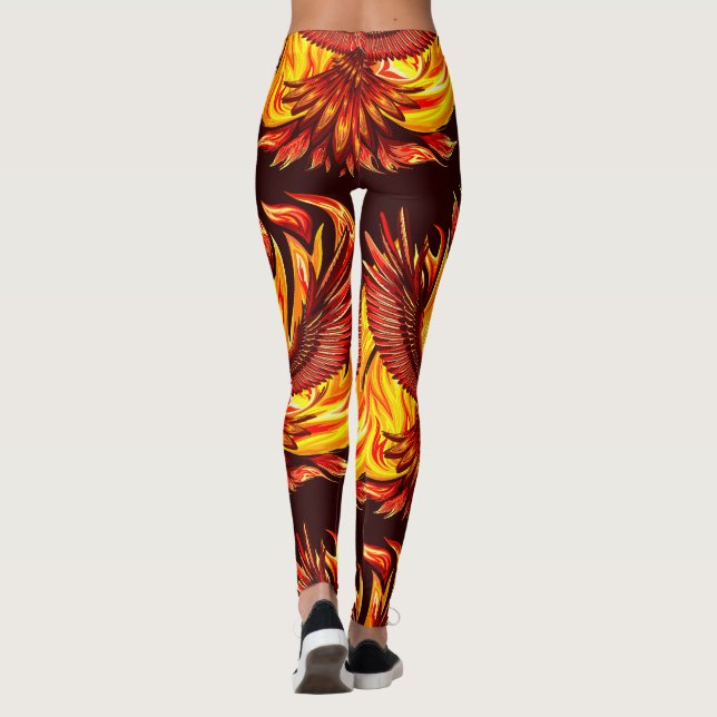 Leggings Creatura mitológica inmortal de Phoenix (Reverso)