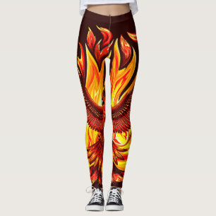 Leggings Creatura mitológica inmortal de Phoenix