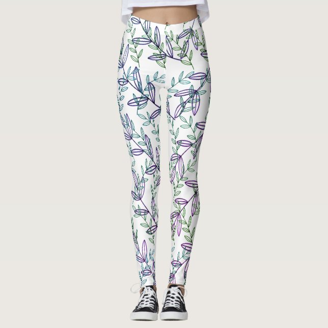 Leggings creeping plants (Anverso)