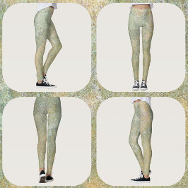 Leggings Crema beige verde pastel arenisca natural
