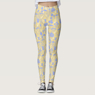 Leggings Crema de lavanda de hongos