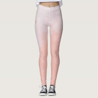 Leggings crema rosa