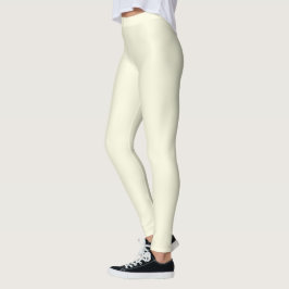 Leggings Crema Sólida